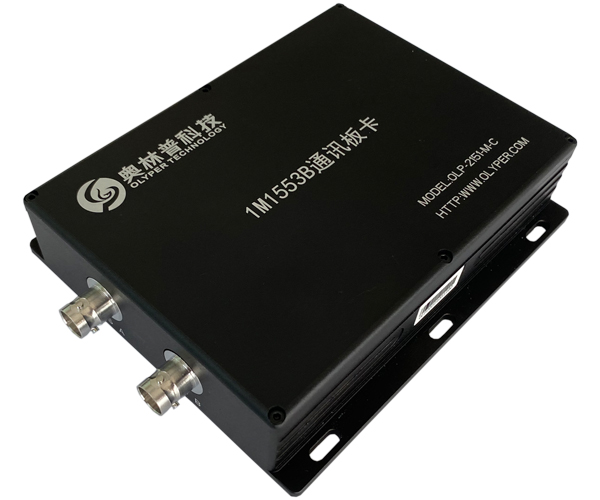 OLP-2151，以太網接口，1~2通道，多功能，1Mbps，1553B總線通信模塊